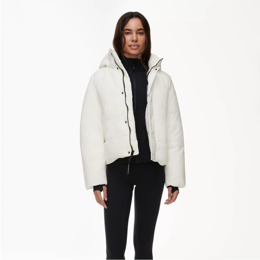 The Super One-Puff Shorty jacket in Oak